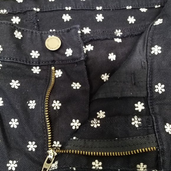 Ann Taylor Skinny Ankle Modern Fit Navy Pant Size 8 - Picture 4 of 7